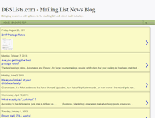 Tablet Screenshot of dbslists.blogspot.com