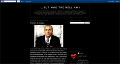 Desktop Screenshot of butwhothehellami.blogspot.com