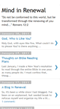 Mobile Screenshot of mindinrenewal.blogspot.com