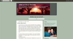 Desktop Screenshot of jolienenellaintanzania.blogspot.com