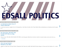 Tablet Screenshot of edsallpolitics.blogspot.com