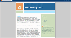 Desktop Screenshot of donanormapadrao.blogspot.com