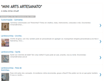 Tablet Screenshot of miniartsartesanato.blogspot.com