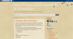 Desktop Screenshot of guitaressentials.blogspot.com