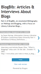 Mobile Screenshot of blog-bib-articles.blogspot.com