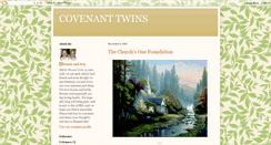 Desktop Screenshot of covenanttwins.blogspot.com