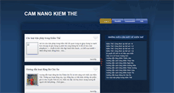 Desktop Screenshot of camnangkiemthe.blogspot.com