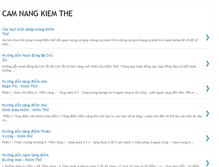 Tablet Screenshot of camnangkiemthe.blogspot.com