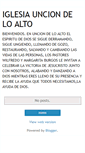 Mobile Screenshot of iglesiaunciondeloaltomusicayvideo.blogspot.com