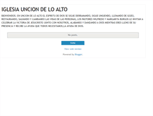 Tablet Screenshot of iglesiaunciondeloaltomusicayvideo.blogspot.com