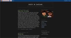 Desktop Screenshot of hueyandcaesar.blogspot.com