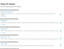 Tablet Screenshot of hueyandcaesar.blogspot.com