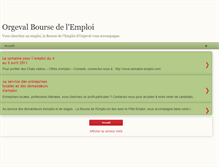 Tablet Screenshot of orgevalboursedelemploi.blogspot.com