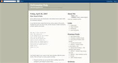 Desktop Screenshot of onlinesaleshelp.blogspot.com