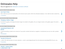 Tablet Screenshot of onlinesaleshelp.blogspot.com