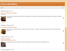 Tablet Screenshot of chris-eathealthy.blogspot.com