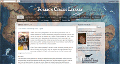 Desktop Screenshot of foreigncircuslibrary.blogspot.com