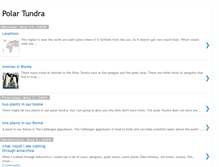 Tablet Screenshot of biomepolartundra.blogspot.com