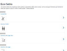 Tablet Screenshot of eccesatira.blogspot.com