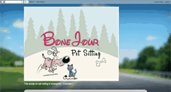 Desktop Screenshot of bonejourpetsitting.blogspot.com