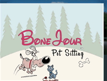 Tablet Screenshot of bonejourpetsitting.blogspot.com