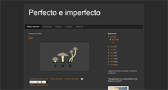 Desktop Screenshot of perfectoeimperfecto.blogspot.com