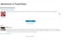 Tablet Screenshot of adventuresinfusedglass.blogspot.com
