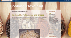 Desktop Screenshot of cookingcleveland.blogspot.com