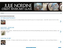 Tablet Screenshot of creditriverartglass.blogspot.com