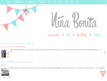 Tablet Screenshot of accesoriosninabonita.blogspot.com