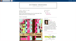 Desktop Screenshot of nutmeg-designs.blogspot.com