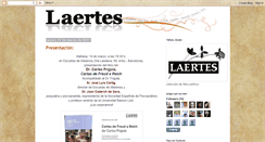 Desktop Screenshot of laertesediciones.blogspot.com