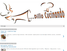 Tablet Screenshot of dillo-cucinando.blogspot.com