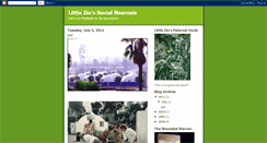 Desktop Screenshot of littlezio.blogspot.com