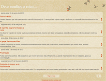 Tablet Screenshot of deusconfiouamim.blogspot.com