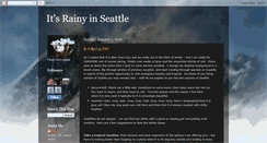 Desktop Screenshot of itsrainyinseattle.blogspot.com