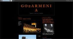 Desktop Screenshot of go2armenia.blogspot.com