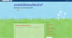 Desktop Screenshot of estaislistochicos.blogspot.com