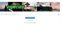 Tablet Screenshot of especiesdepeces.blogspot.com