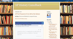 Desktop Screenshot of aphistorycamelback.blogspot.com