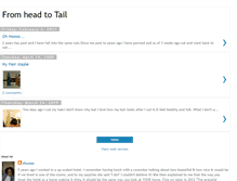 Tablet Screenshot of fromheadtotail.blogspot.com