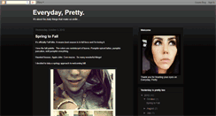 Desktop Screenshot of everydayispretty.blogspot.com