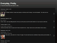 Tablet Screenshot of everydayispretty.blogspot.com