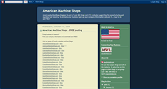 Desktop Screenshot of americanmachineshops.blogspot.com