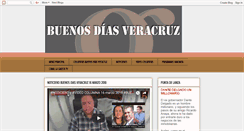 Desktop Screenshot of buenosdiasveracruz.blogspot.com