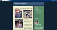 Desktop Screenshot of glennandjansfamily.blogspot.com