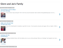 Tablet Screenshot of glennandjansfamily.blogspot.com