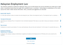 Tablet Screenshot of mylabourlaw.blogspot.com