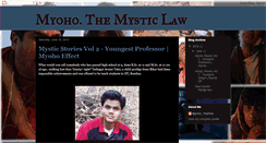 Desktop Screenshot of myoho-thefilm.blogspot.com