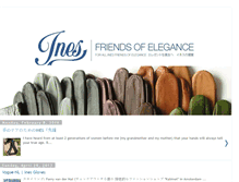 Tablet Screenshot of friends-of-elegance-jp.blogspot.com